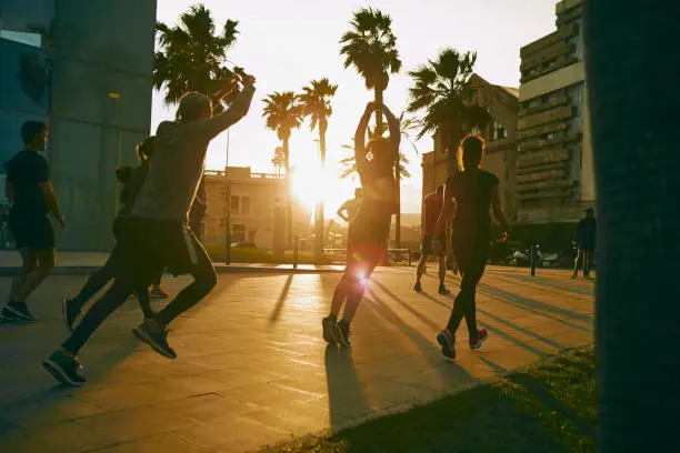 Corredores en la maratón de Barcelona